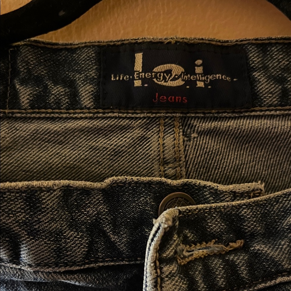 l.e.i.  Dark Blue wide leg Flare Jeans for Women
100%Cotton